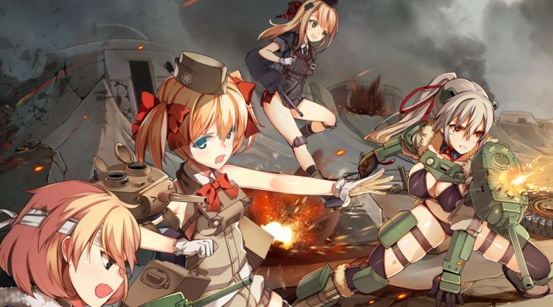 Das Anime-Spiel für iOS und Android Panzer Waltz