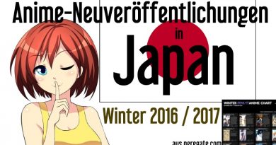 Anime 2017 Release Neuveröffentlichungen für Winter