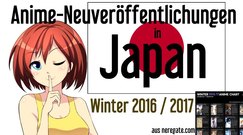 Anime 2017 Release Neuveröffentlichungen für Winter