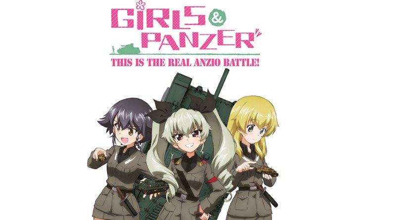 Das Cover zu Girls und Panzer: This is the real Anzio Battle! auf Bluray und DVD