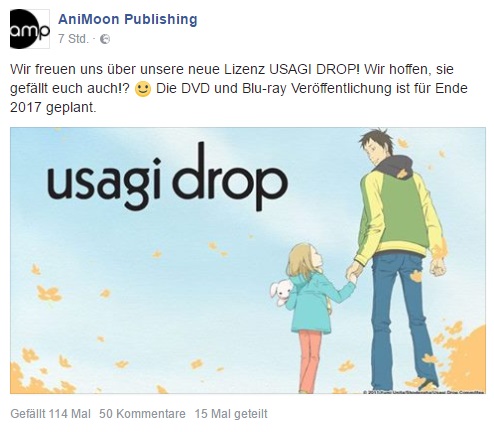 Usagi Drop Deutschland Release