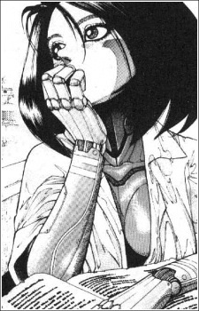 Alita Manga Vorlage Original