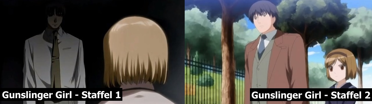 Gunslinger Girl Staffel 1 vs Staffel 2 (3)