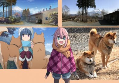 yuru laid-back camp anime vs RL