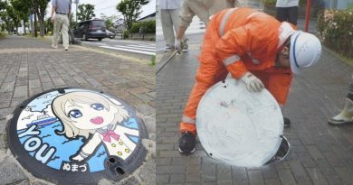 Love Live Sunshine Beschädigung Farbe Anime Vandalismus