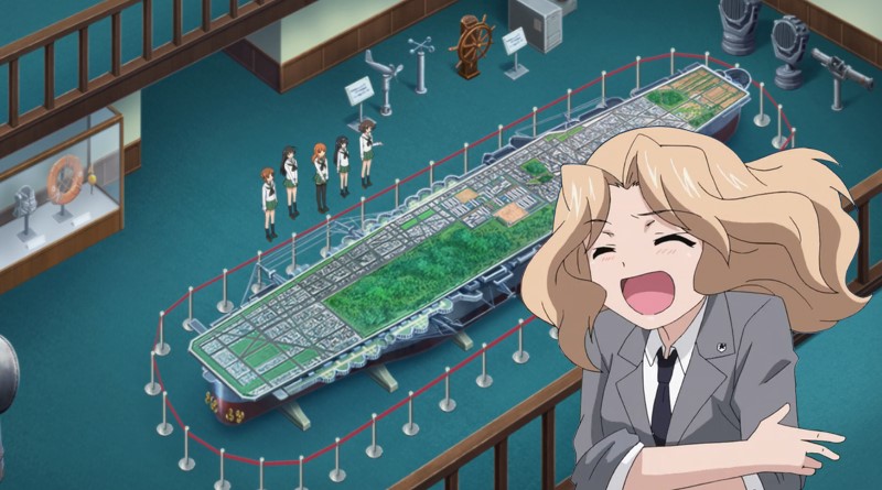 Was hat es mit den Schiffen aus Girls und Panzer auf sich?