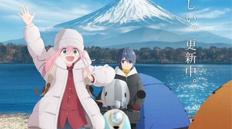 Ankündigung des neuen Staffel 3 für Yuru Camp