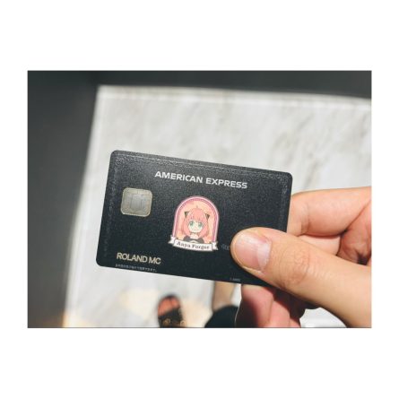 Amex Karte im Anime Design